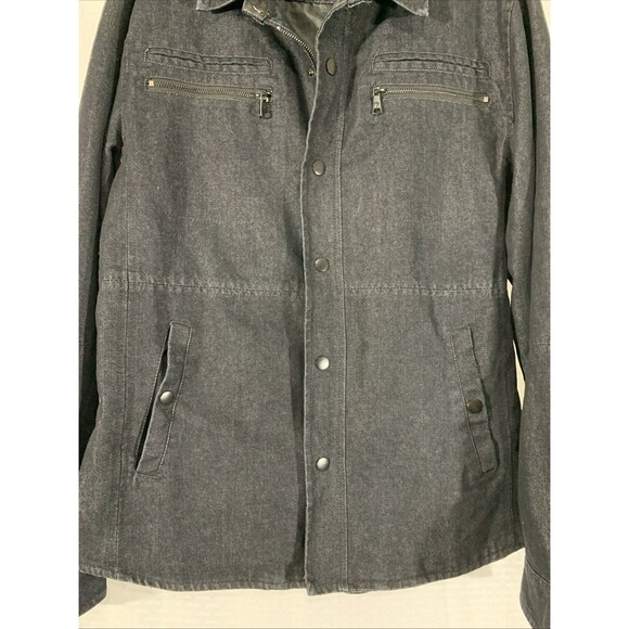 Fried Denim Jacket Mens L Excellent Button Up Pockets - Picture 3 of 8